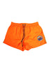 Dolce & Gabbana Orange Polyester Beachwear Men Shorts Swimwear